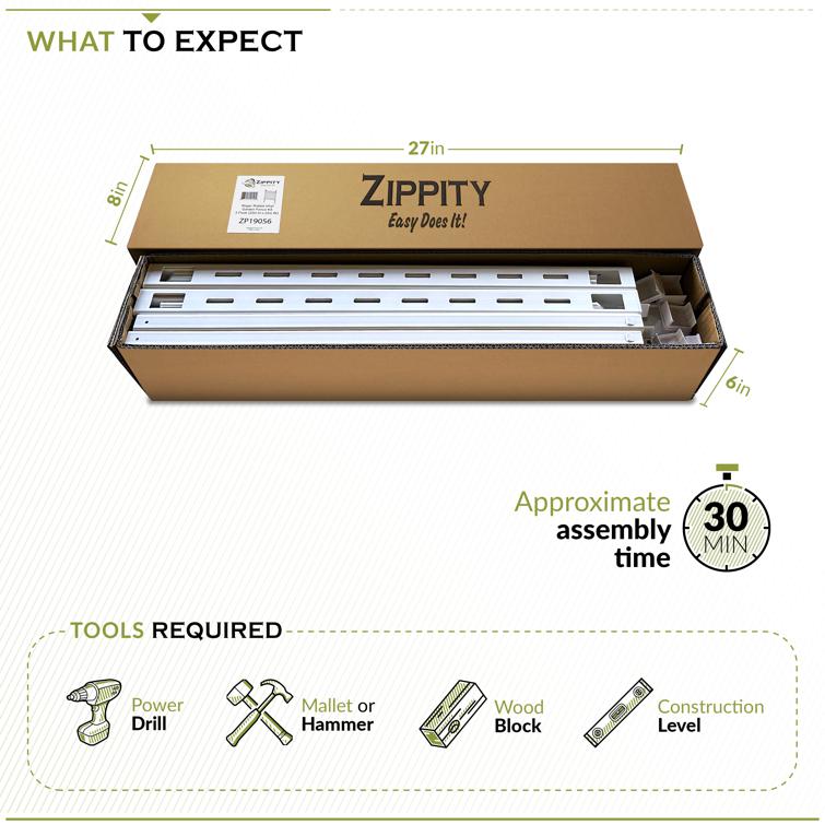 Roger Rabbit Vinyl Garden Fence Kit (22in H x 24in W)